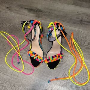 Customize colorful heels